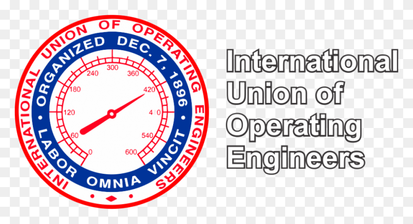 930x472 Follow Us On Facebook International Union Of Operating Engineers Logo, Gauge, Text, Tachometer HD PNG Download