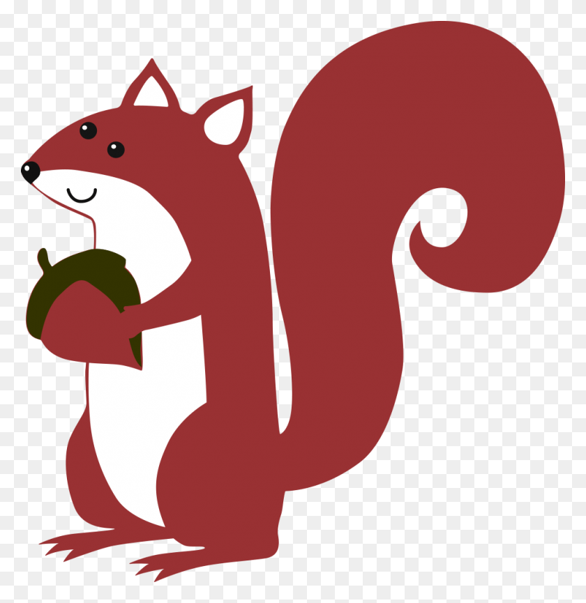 981x1013 Follow Us Squirrel Clip Art, Animal, Mammal, Label HD PNG Download