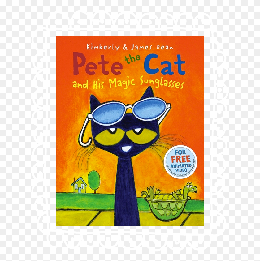 640x784 Followed By Creating A Cat Bowl And Paint It Too Pete The Cat Sunglasses Book, Advertisement, Poster, Label HD PNG Download