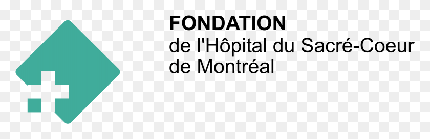 2331x639 Fondation De Lhopital Sacre Coeur De Montreal Logo Дорожный Знак, Серый, World Of Warcraft Hd Png Скачать
