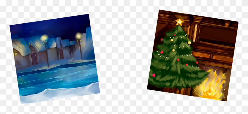 1184x495 Fondos Christmas Tree, Tree, Plant, Ornament HD PNG Download