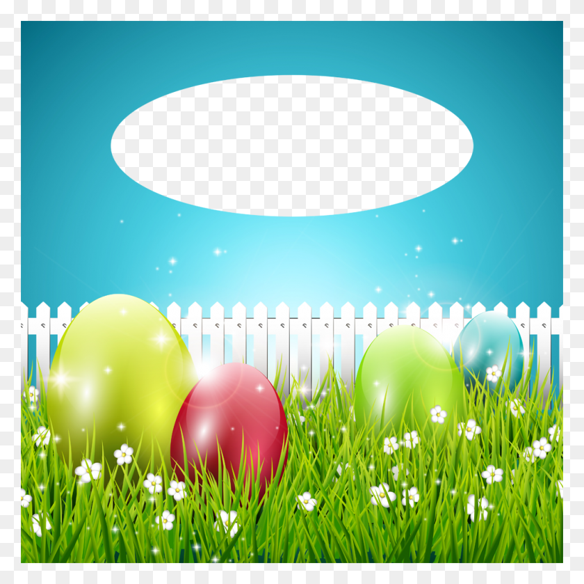 1000x1000 Fondos Pascua Beautiful Easter Images With Quotes, Grass, Plant, Egg HD PNG Download