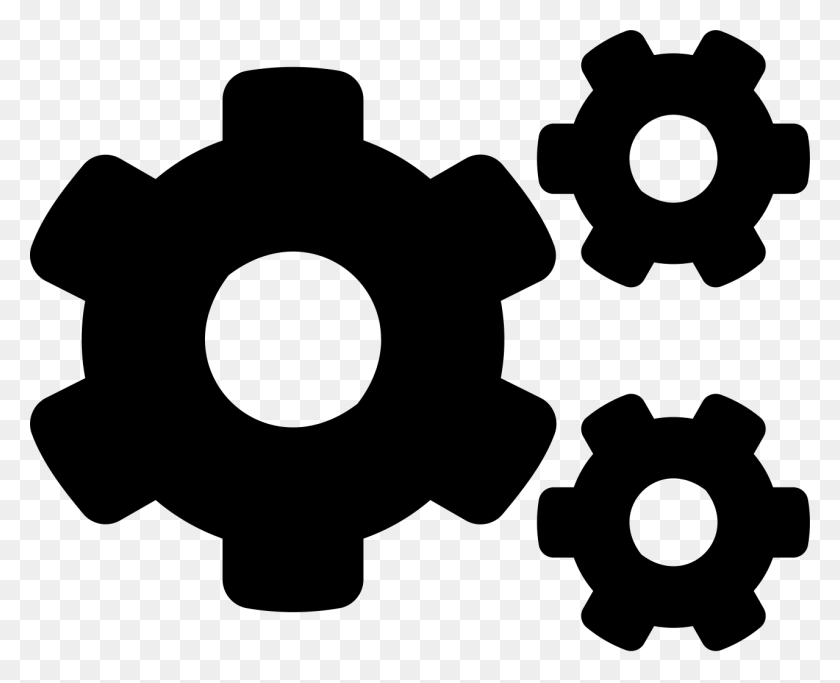 1279x1023 Font Awesome 5 Solid Cogs Gear Icon Font Awesome, Gray, World Of Warcraft HD PNG Download