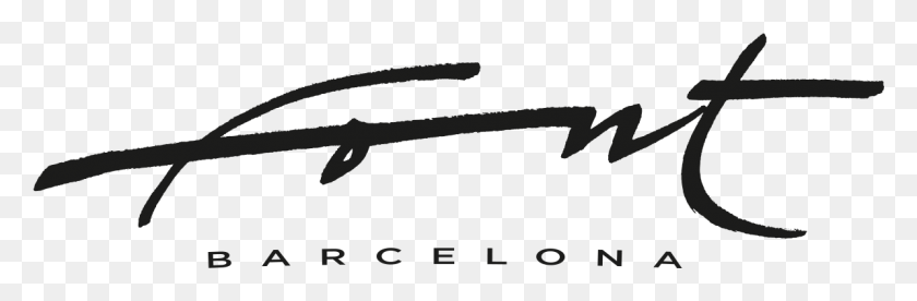 1194x332 Font Barcelona Logo, Symbol, Gun, Weapon HD PNG Download