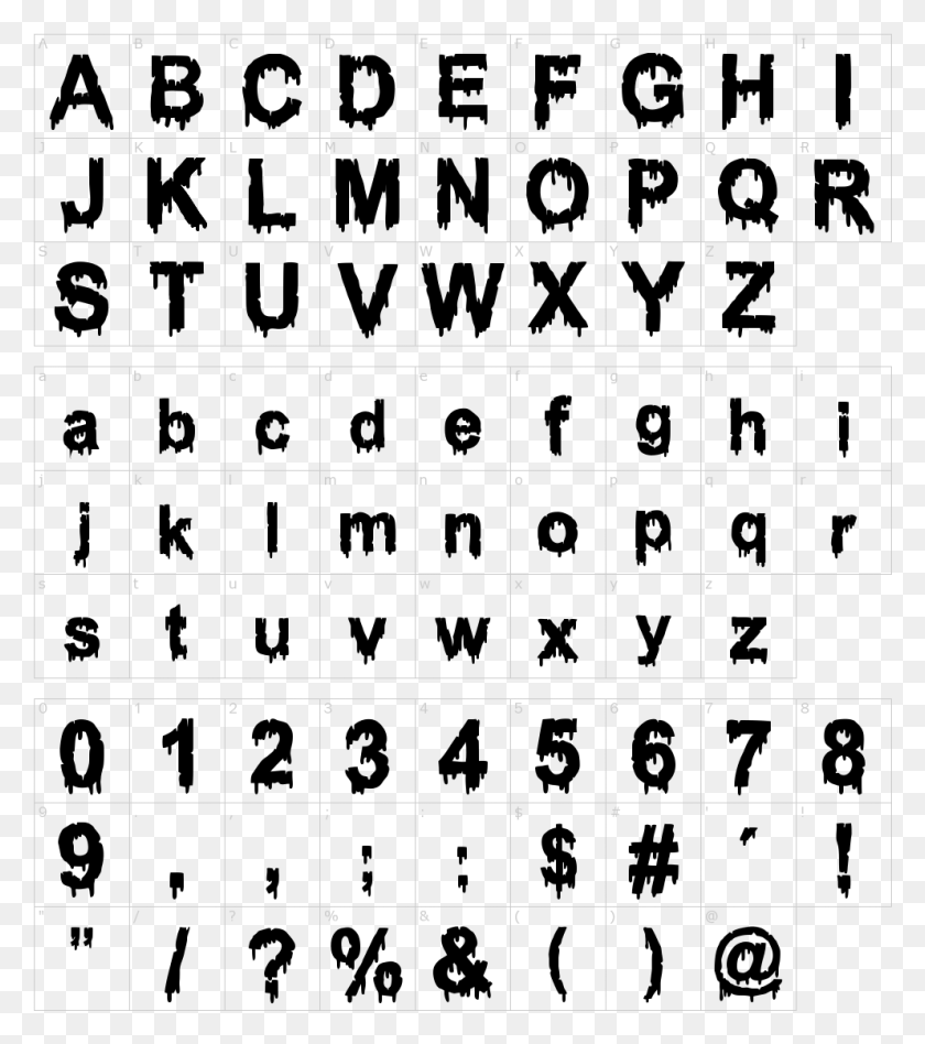 Font Characters, Text, Number, Symbol HD PNG Download