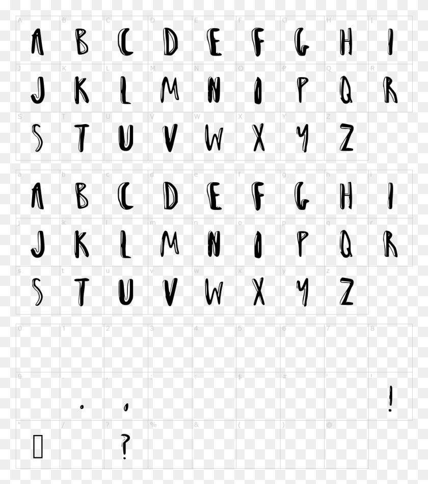 992x1130 Font Characters Bradley Gratis Font, Text, Number, Symbol Descargar Hd Png