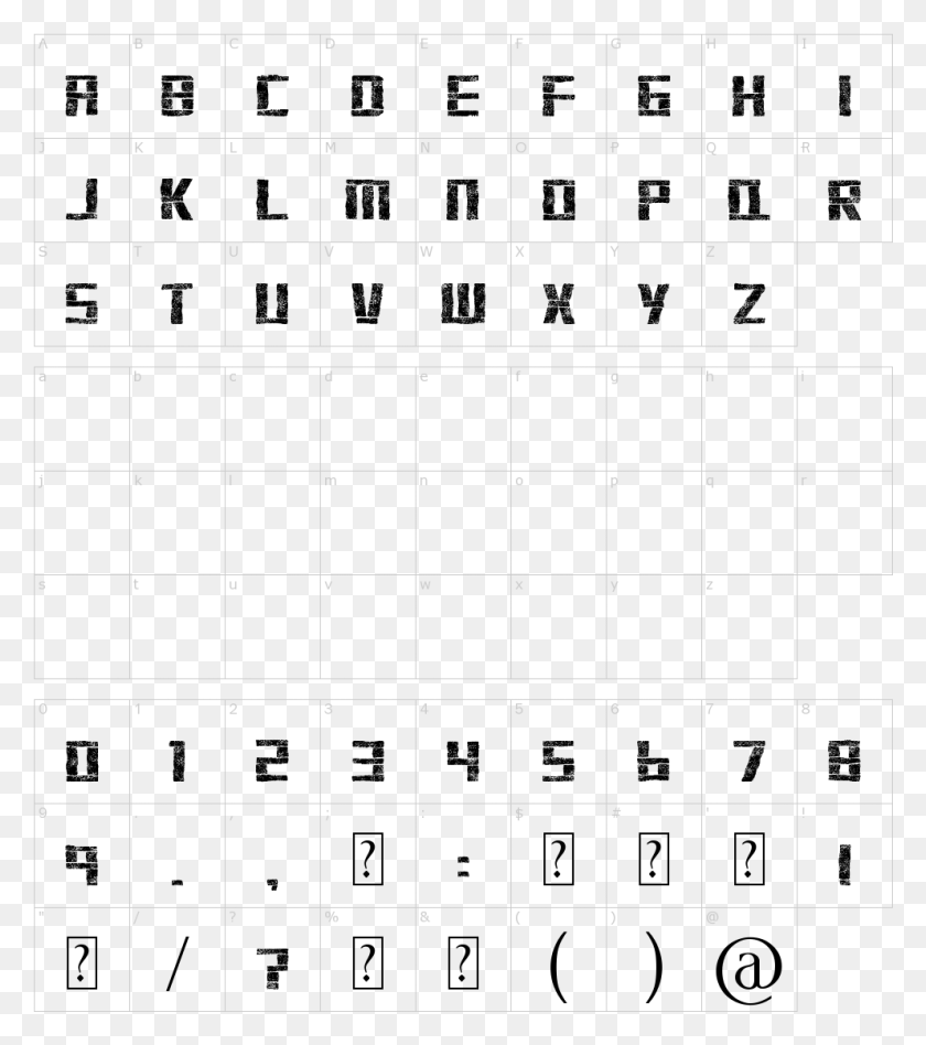 992x1130 Font Characters Computerfont Font, Text, Number, Symbol Descargar Hd Png
