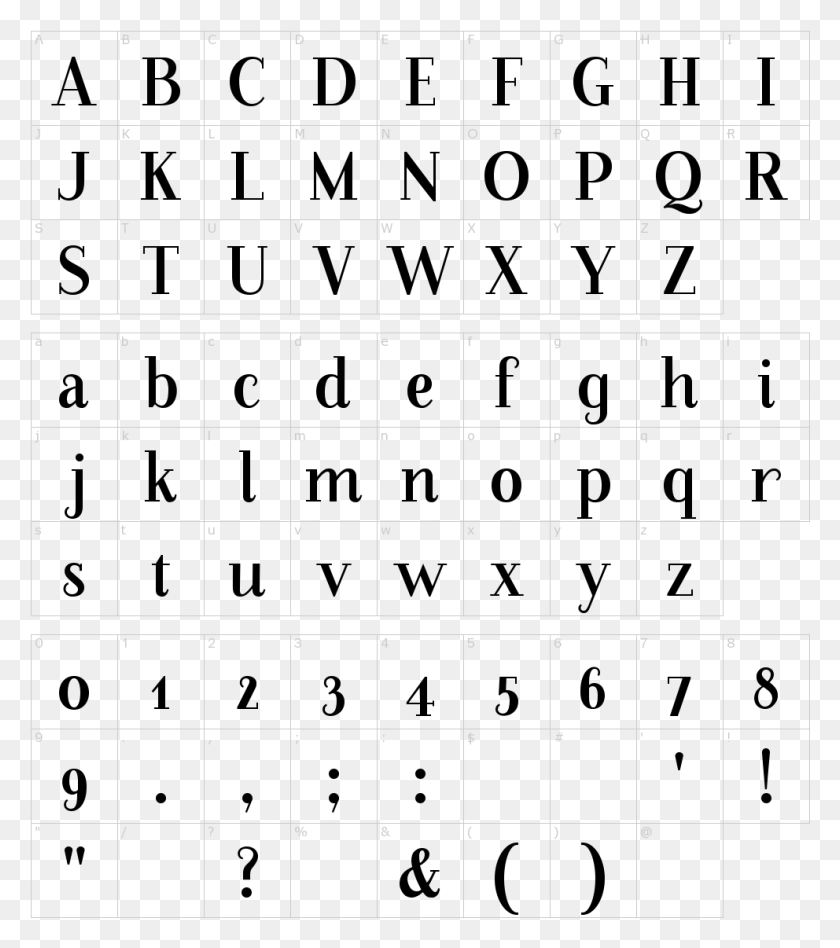 992x1130 Font Characters Fredericka The Great Font, Text, Number, Symbol HD PNG Download