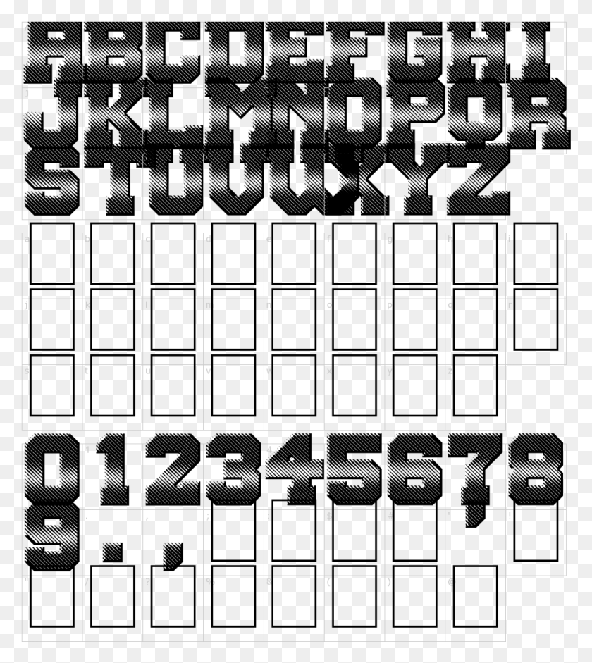 1000x1130 Font Characters Monochrome, Number, Symbol, Text HD PNG Download