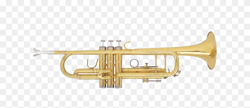 667x304 Fontaine Bb Trumpet Fbw404 Trumpet, Horn, Brass Section, Musical Instrument HD PNG Download