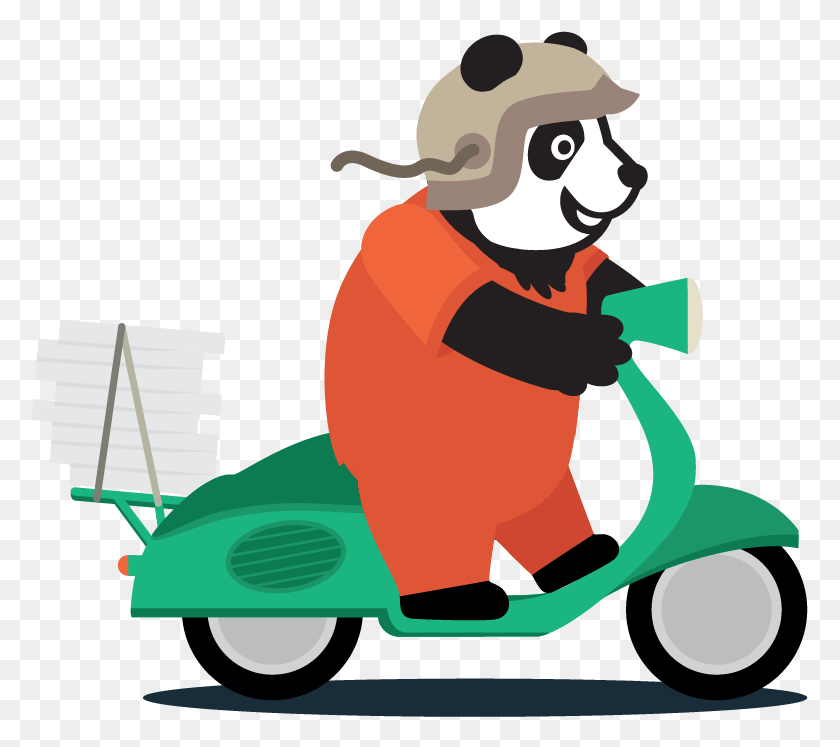 777x687 Food Delivery Icon Foodpanda Promo, Lawn Mower, Tool, Transportation HD PNG Download