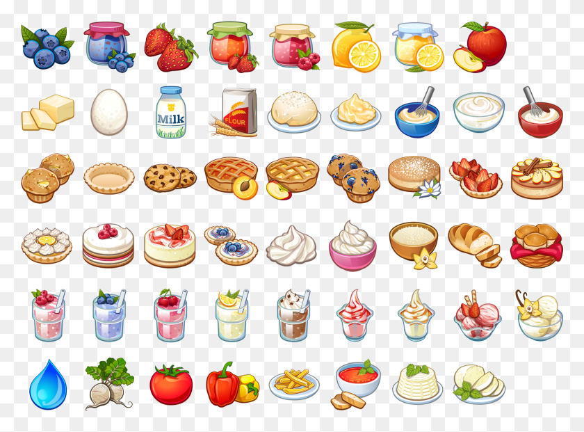 1681x1211 Iconos De Alimentos, Snack, Texto, Crema Hd Png