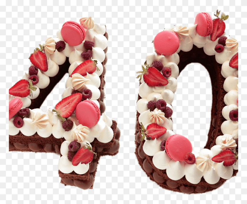 3001x2438 Food Number 40 Cake With Fruits, Dessert, Cream, Creme HD PNG Download