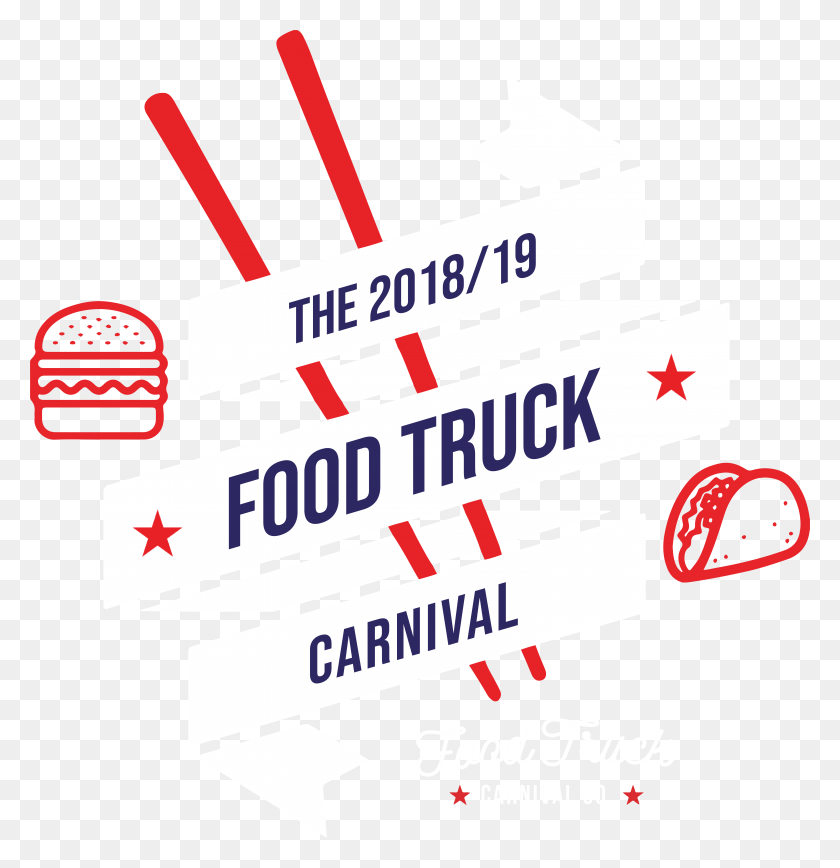 6359x6590 Food Truck Carnival Logo Графический Дизайн, Символ, Товарный Знак, Текст Hd Png Скачать