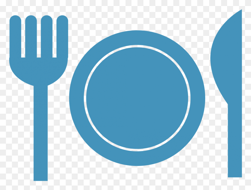 1001x739 Food Utensils Icon Food Icon Blue, Fork, Cutlery HD PNG Download