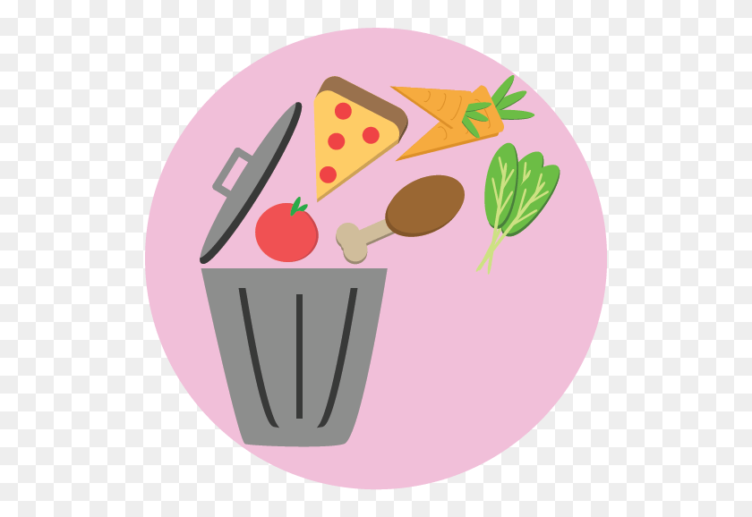 517x518 Food Waste Icons 01 Food Waste Clipart, Meal, Bowl, Dish HD PNG Download