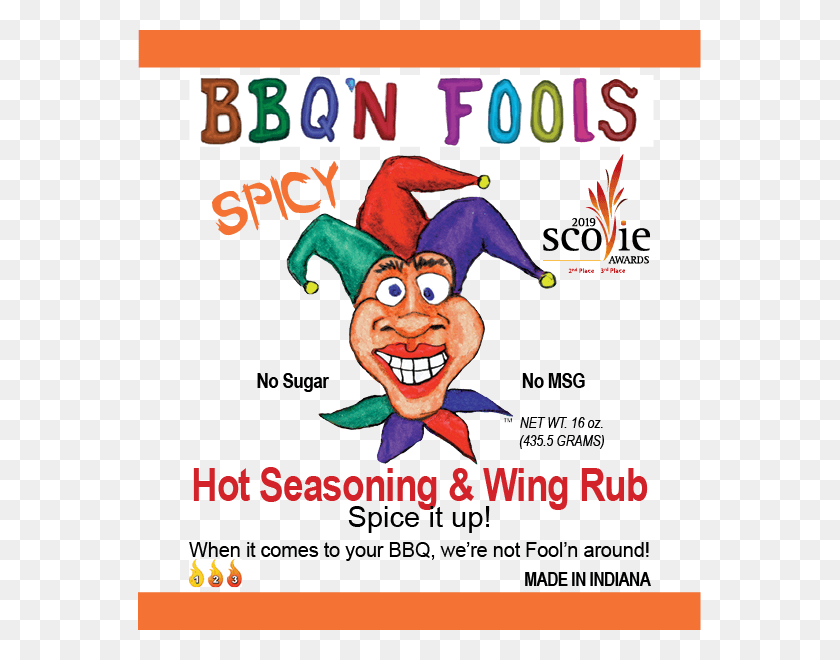 563x600 Fools Hot Seasoning Cartoon, Poster, Advertisement, Flyer HD PNG Download
