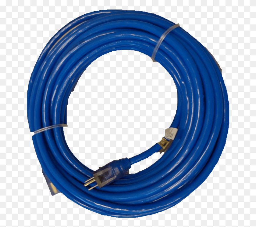 666x683 Foot Extension Cord Wire, Hose, Cable HD PNG Download
