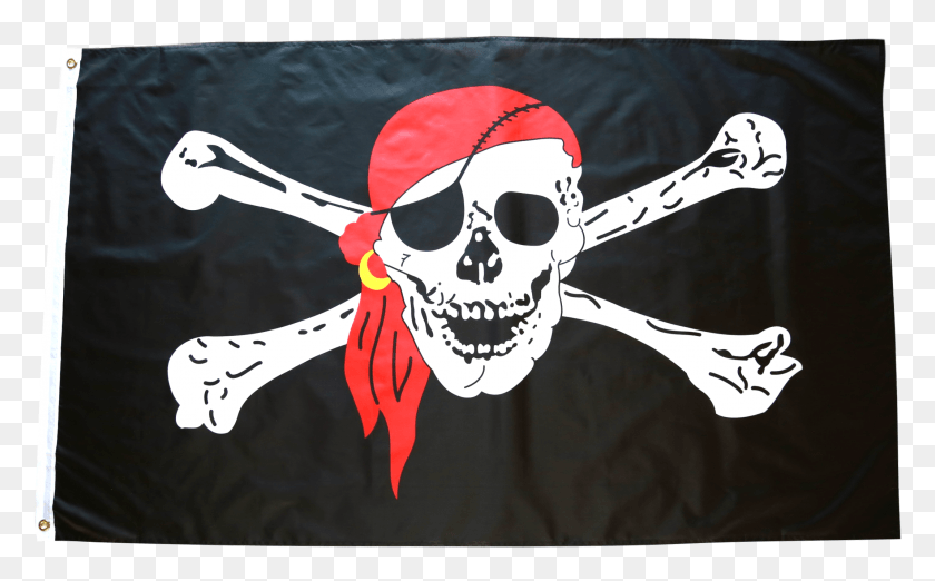 2138x1267 Foot Pirate Flag Double Stitched Jolly Roger Flag With Pirate, Sunglasses, Accessories, Accessory HD PNG Download