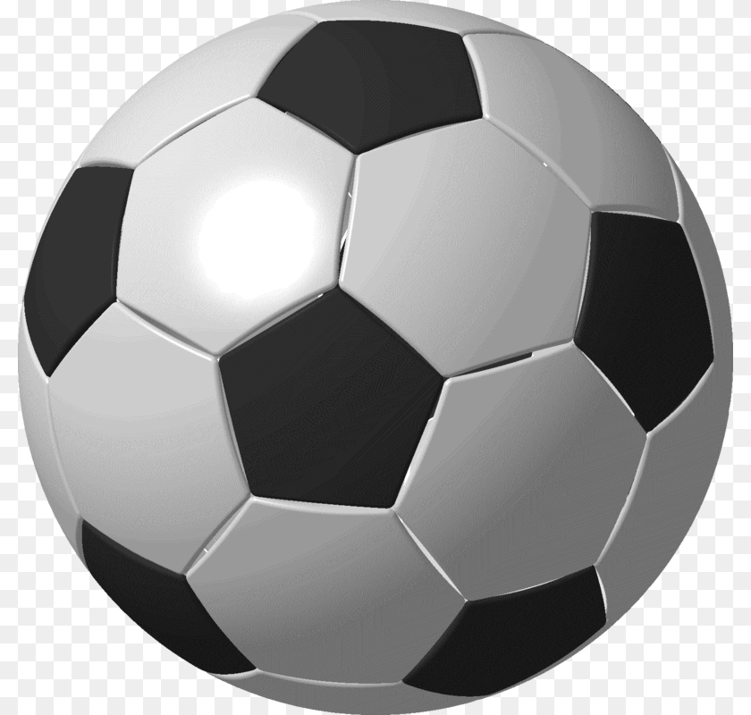 800x800 Football Ball Image With Transparent Soccer Ball, Soccer Ball, Sport Sticker PNG