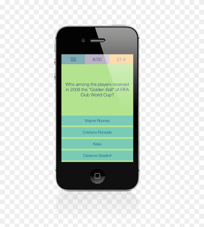 397x874 Football Guru Quiz Was Created With Thoughts Of A True Iphone, Mobile Phone, Phone, Electronics HD PNG Download