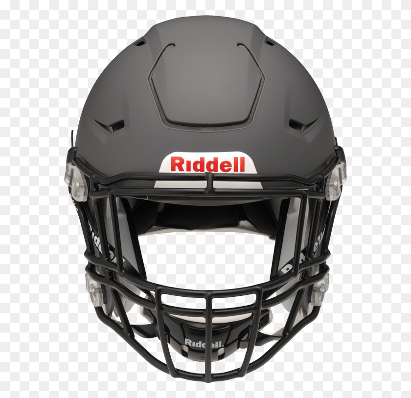 579x754 Football Helmet Black Football Helmet Front, Helmet, Clothing, Apparel HD PNG Download