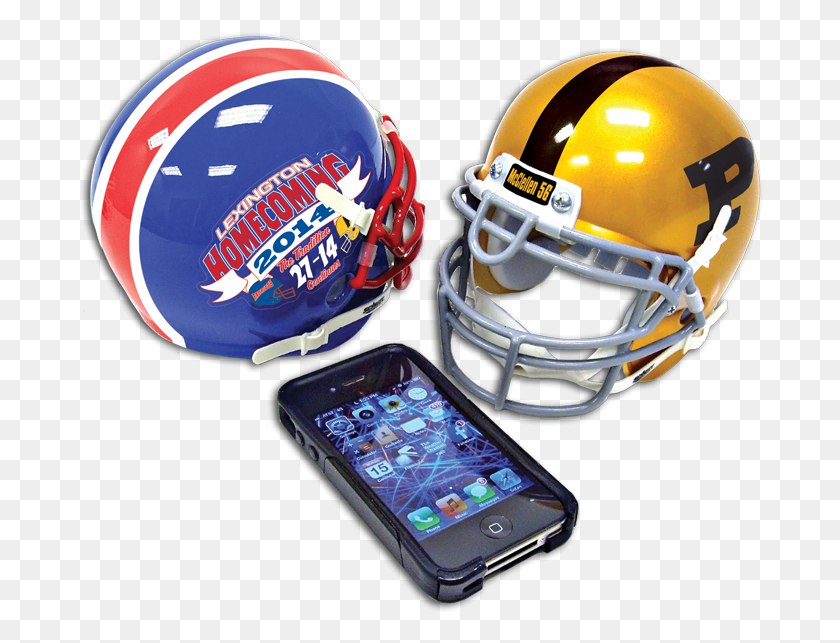 689x583 Football Helmet Decals Online Pro Tuff Decals Mini Football Helmet Awards, Mobile Phone, Phone, Electronics HD PNG Download