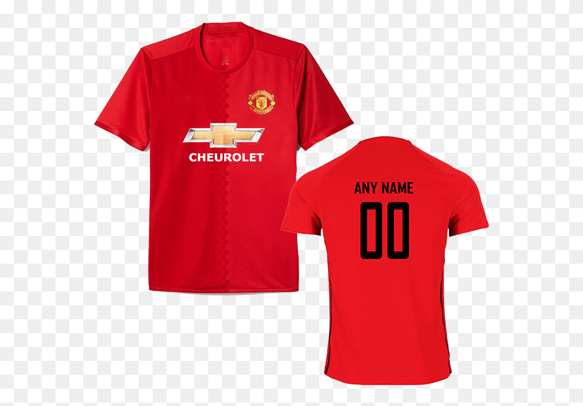 571x525 Camiseta De Fútbol Manchester United, Ropa, Vestimenta, Camiseta Hd Png