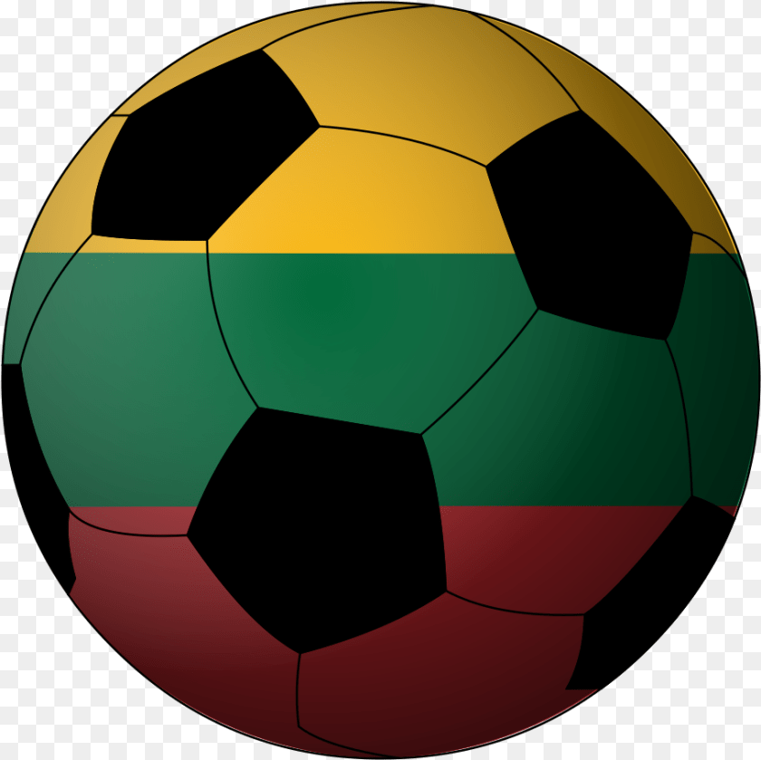 910x909 Football Lithuania Football, Ball, Soccer, Soccer Ball, Sport Sticker PNG