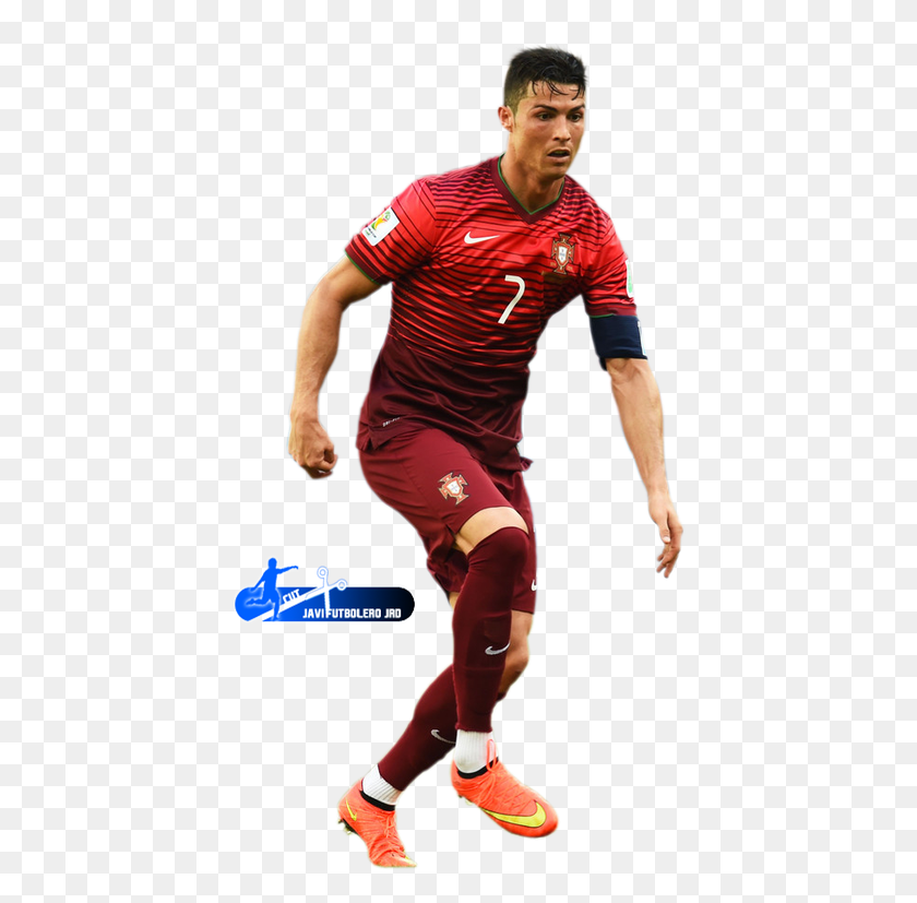 417x767 Football Rendering Ronaldo Cristiano Jersey Image Cristiano Ronaldo Portugal, Person, Clothing, People HD PNG Download