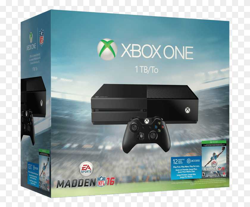 703x636 Football Season Arrives With The Xbox One Madden Nfl Xbox One S Madden 18 Bundle Cost, Electronics, Video Gaming, Monitor HD PNG Download