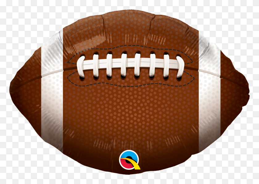 1257x865 Football Shape Mylar Balloon Football Mylar Balloon, Ball, Sport, Sports HD PNG Download