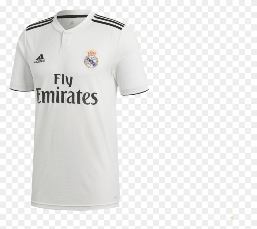 1425x1261 Football Shirt Adidas Real Madryt 201819 Home Replica Arsenal, Clothing, Apparel, Jersey HD PNG Download