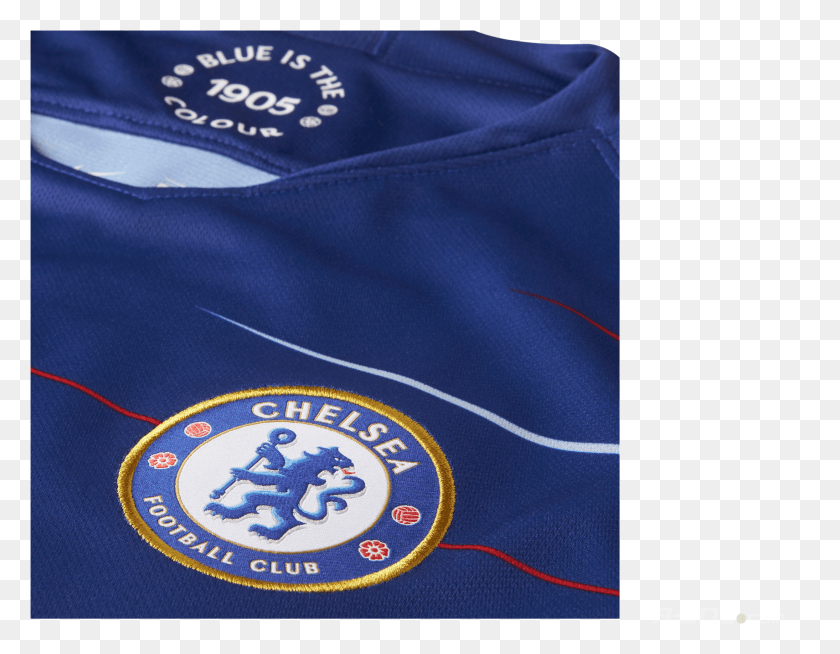 1711x1305 Descargar Png Camiseta De Fútbol Nike Chelsea Fc 201819 Stadium Home, Ropa, Símbolo, Símbolo Hd Png