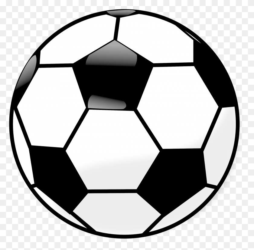 2392x2351 Football Sport Drawing Clip Art Cartoon Transparent Background Soccer Ball, Ball, Soccer, Team Sport HD PNG Download