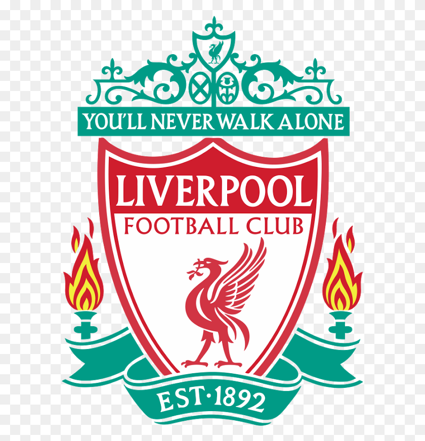 597x812 Descargar Png Fútbol Ayer Amp Today Liverpool Fc Xi En European Dream League Soccer Logo Liverpool, Símbolo, Marca Registrada, Pollo Hd Png