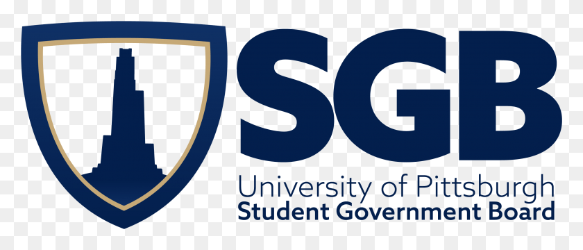 2946x1135 Footer Logo Student Government Board Pitt, Text, Number, Symbol HD PNG Download