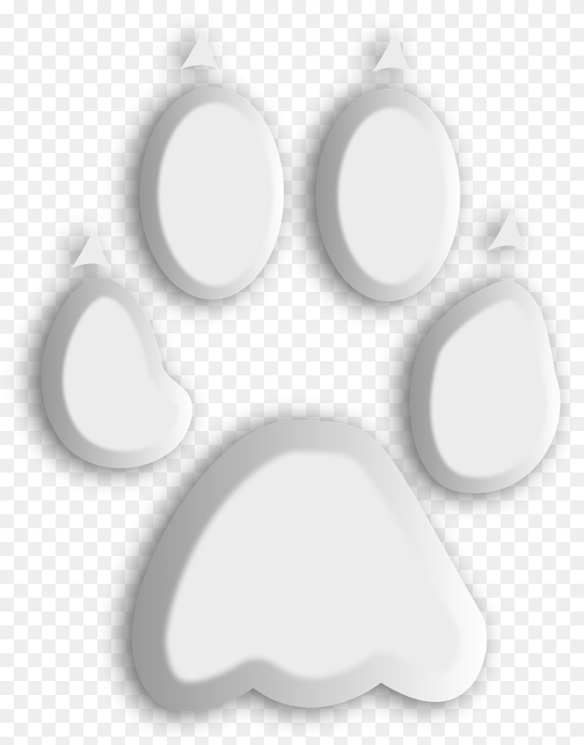 Footprint 3 Clipart, Lighting Transparent PNG