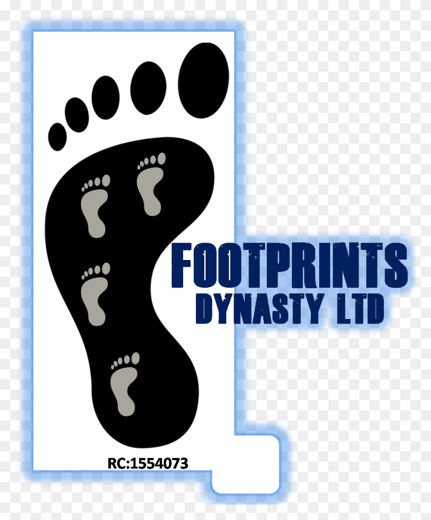 909x1112 Footprints Dynasty Limited Illustration, Footprint, Texto Hd Png