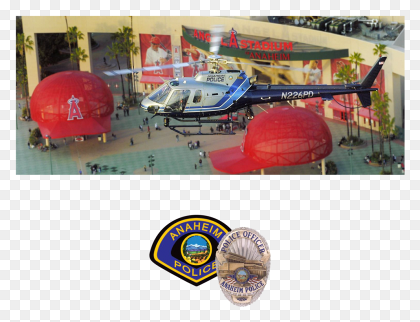 993x744 For A Two Hour Flight With The Angel Helicopter Crew Anaheim Police Department Badge, Aircraft, Vehicle, Transportation HD PNG Download