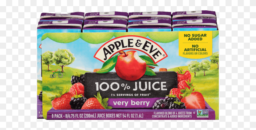601x367 For Apple Amp Eve Multipack Juice Boxes And Bottle Apple And Eve Juice Boxes, Plant, Food, Fruit HD PNG Download