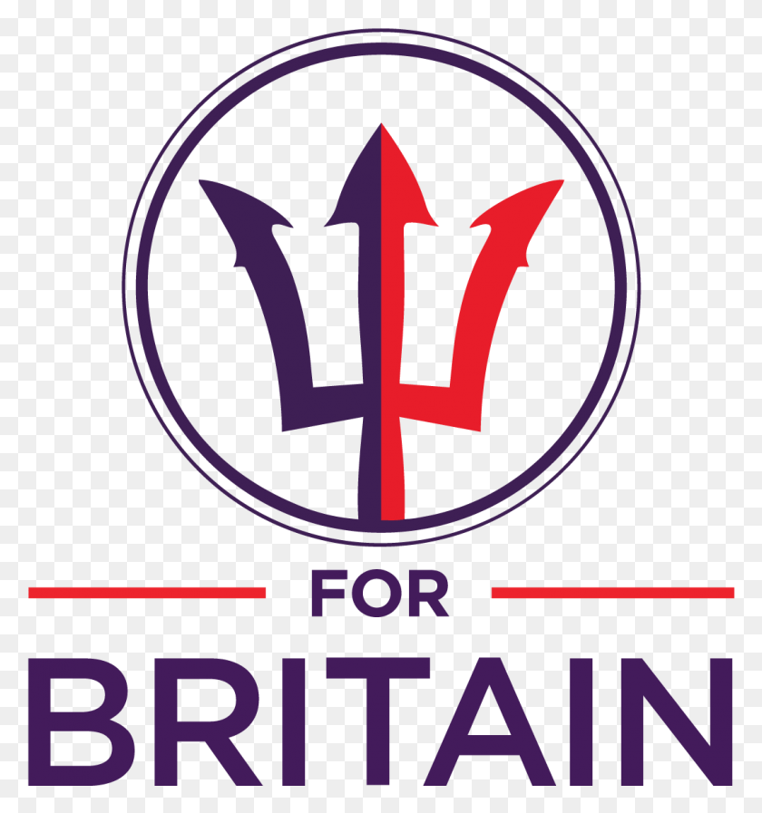 1073x1152 For Britain Logo Vector British Political Party Trident Greek Mythology Poseidon Symbol, Poster, Advertisement, Emblem HD PNG Download