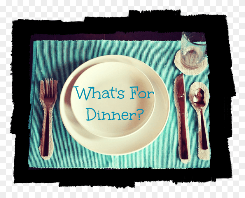 813x647 For Dinner Week Of 6 September Shoes In A Bin, Fork, Cutlery, Dish HD PNG Download