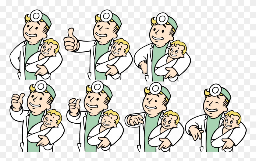 1625x980 For Free On Mbtskoudsalg Fallout Vault Boy Baby, Person, Human, People HD PNG Download