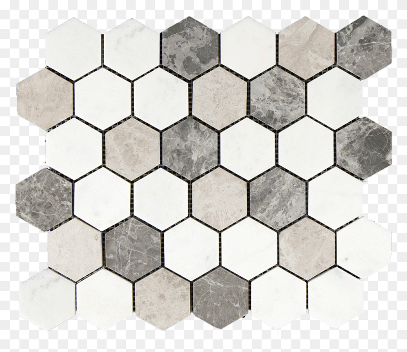 954x815 For Free On Mbtskoudsalg Hexagon Grey Marble Tiles Texture, Honeycomb, Honey, Food HD PNG Download