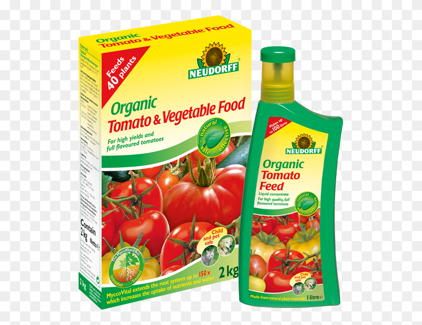 527x587 Para Tomates Con Sabor Completo Neudorff, Planta, Alimentos, Flyer Hd Png