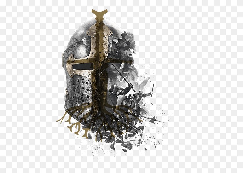 453x538 For Honor Game Factions Heroes Amp Геймплей Ubisoft Us Honor Game Tattoo, Броня, Кристалл, Человек Hd Png Скачать