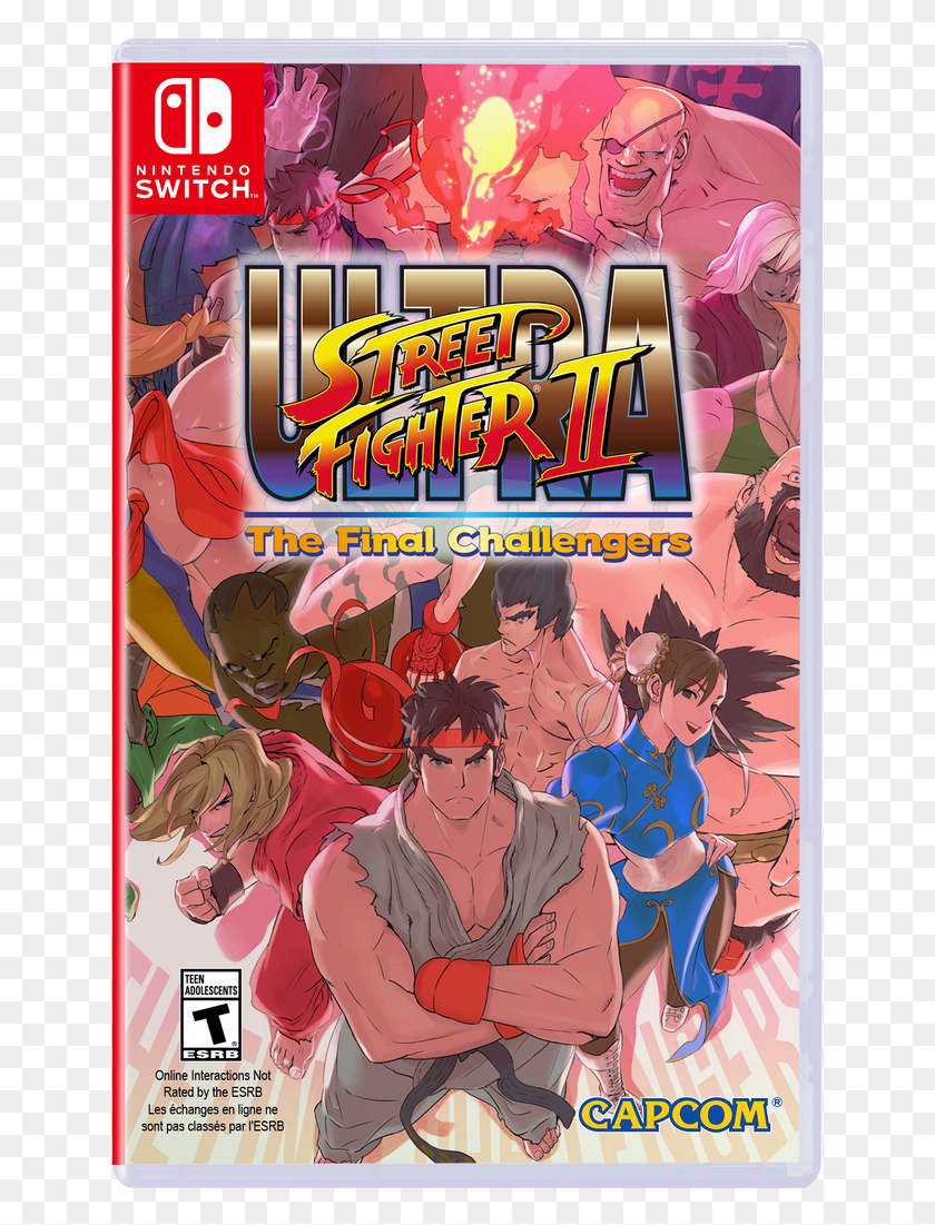 646x1041 For More Info Street Fighter For Switch, Poster, Advertisement, Person HD PNG Download
