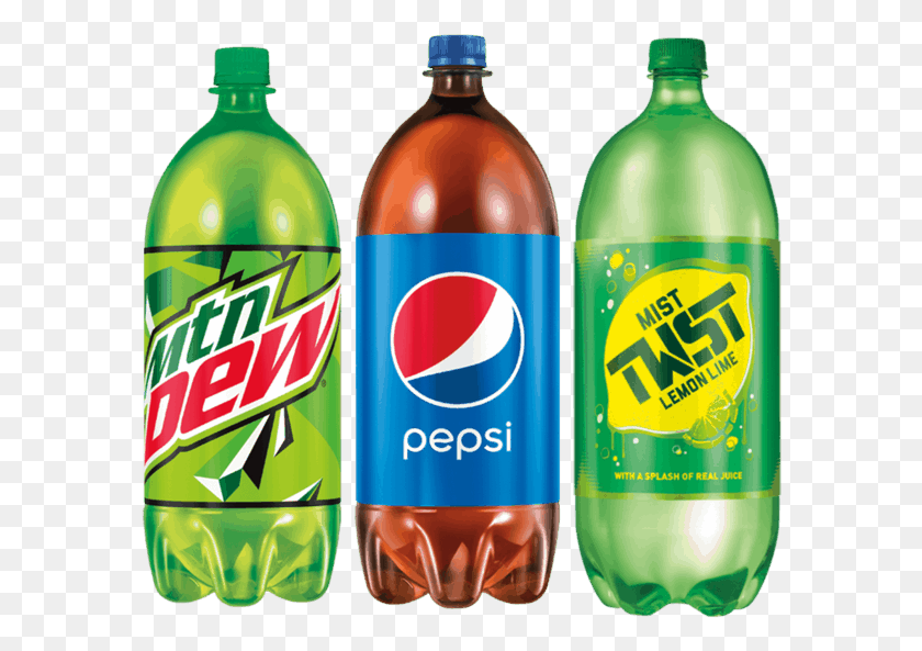 584x533 For Pepsi Cola Bottles Mountain Dew 2 Liter, Soda, Beverage, Drink HD PNG Download