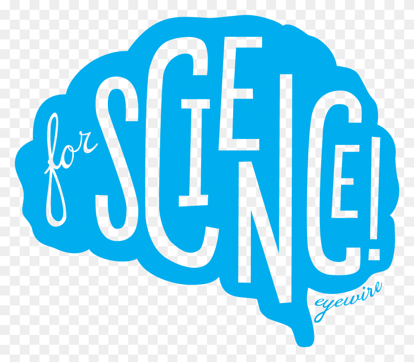 3888x3367 For Science Eyewire Blue Science, Text, Word, Label HD PNG Download